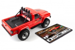 1:18 HPI Venture18 Flux 1985 Toyota Hilux SR5 RTR (Red)