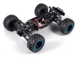 1:12 BlackZon Smyter 4WD Electric Monster Truck (modrý)