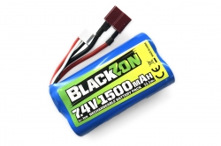 Akumulátor (Li-ion 7,4 V, 1500 mAh), konektor T-Dean HPI540149