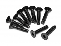 TP. Flat Head Screw M4X18mm (Hex Socket/10pcs) HPI94632