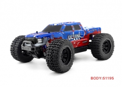 HSP Octane PRO 1/10 2,4 GHz Brushless Monster Truck, Modrý HSP-94511PRO-2