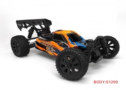 HSP Vortex 1/10 2,4 GHz Brushed Buggy, Oranžová HSP-94512-1