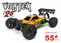 1:10 HSP Vortex PRO Buggy RTR (oranžová)