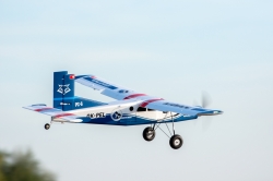 Kavan Pilatus PC-6 Porter 1500mm BNF s přijímačem Kavan R8 (modrý)