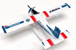 Kavan Pilatus PC-6 Porter 1500mm BNF s přijímačem Kavan R8 (modrý)