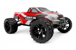 KAVAN GRT-10 Thunder Brushless 2,4 GHz 4WD Monster Truck 1:10 - Červený KAV06.GRT10TBLR