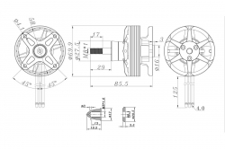 Kavan Brushless Motor PRO 7025-510