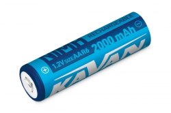 KAVAN NiMH 1.2V 2000mAh AA 4ks + Přepravní pouzdro