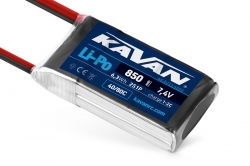 KAVAN Li-Po 850mAh/7,4V 40/80C 6,3Wh KAV33.6000