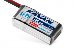 KAVAN - Li-Po 400 mAh/7,4 V 60/120C, 2,96 Wh KAV33.6076