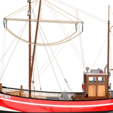CUX 10 fishing boat 1:50 kit - Ship Kits - Motor Powered - Electric - Kits