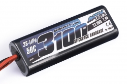 ANTIX by LRP 3100mAh - 7.4V - 50C LiPo Car Stickpack Hardcase - Tamiya konektor L430413