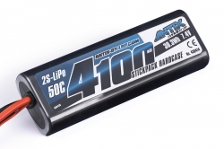 ANTIX by LRP 4100mAh - 7.4V - 50C LiPo Car Stickpack Hardcase - Tamiya konektor L430414