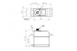 MKS HV9767 servo (3 ks) & MKS HBL980 servo (1 ks) Combo Pack