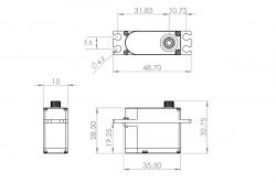 MKS HV9780 servo