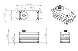 MKS HBL599SL servo