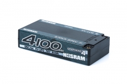 HV LCG Stock Spec Shorty GRAPHENA-4 4100mAh Hardcase Akku - 7.6V LiPo - 135C/65C N999650