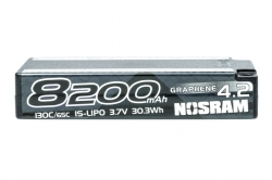 NOSRAM 1/12 Hyper LCG Modified Graphene-4.2 LiPo – 1S 3.7V 8200mAh Hardcase (130C/65C)