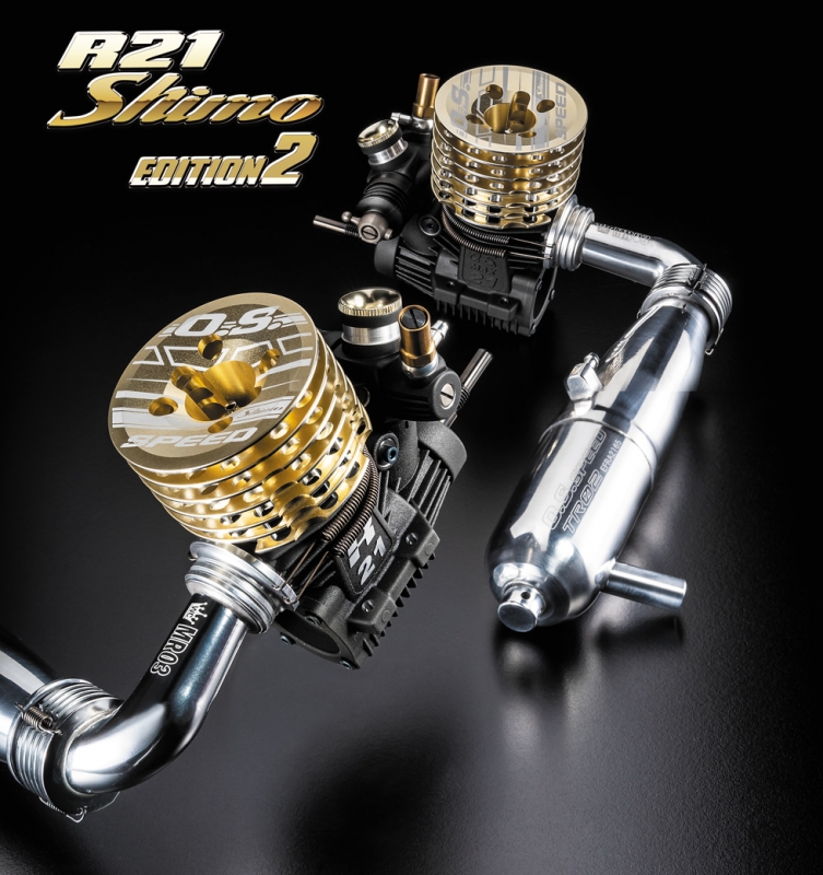 OS SPEED R21 SHIMO EDITION 2 Combo set - Engines - Glow - Car