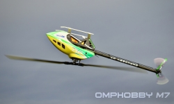 RC vrtulník OMP Hobby M7 Kit (žlutý)