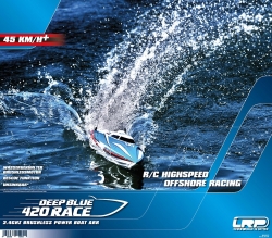 Plagát DEEP BLUE 420 RACE od LRP P310104