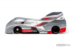 Strakka-12 čirá karoserie pro 1/12 placky, PRO lehká