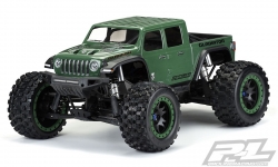 Predrezaná JEEP Gladiator Rubicon číra karoséria pre X-MAXX PL3533-17