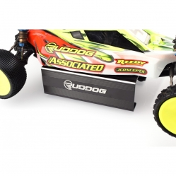 Car-stojánek alu černý s mech. protiskluz. proužky pro 1:10 a 1:8 Buggy a Truggy podvozky