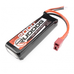 RUDDOG 2000mAh 30C 7.4V LiPo Pack s T-DYN RP-0750