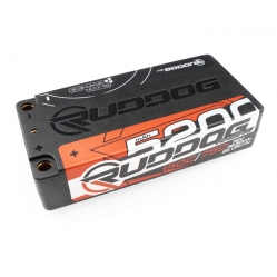 RUDDOG Racing Hi-Volt 5200mAh 150C/75C 7.6V LCG Short Stick Pack LiPo-HV Battery RP-0752