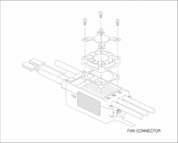 Vetrák pre BRUSLESS + T HV regualce S8365