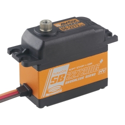 SB-2272MG+ BRUSHLESS HiVOLT Digitálne servo (10kg-0,028s/60°) SAVOX-SB2272MG