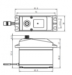 Savöx SW-0240MG BB HiVolt Digital servo (Water Proof)