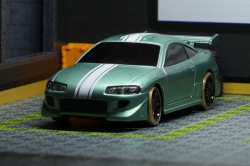 1/76 C62 DRIFT RC Car RTR (zelená s pruhom) TB-C62