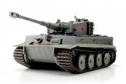 TORRO tank 1/16 RC Tiger I IR - zimná kamufláž svetlo šedá TOR100708