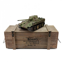 1:16 RC tank Panther Ausf.F s IR bojovým systémem (vícebarevná kamufláž)