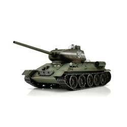 TORRO tank PRO 1/16 RC T-34/85 zelená kamufláž - infra IR - Servo TOR11406-GN