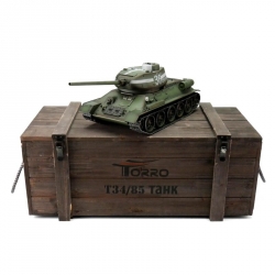 1:16 RC tank T-34/85 s IR bojovým systémem (zelená kamufláž)