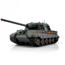 TORRO tank PRO 1/16 RC Jagdtiger sivá kamufláž - infra IR - dym z hlavne TOR11511-GY