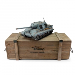 1:16 RC tank Jagdtiger s IR bojovým systémem (šedá kamufláž)