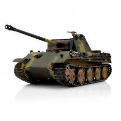 TORRO tank PRO 1/16 RC Panther G viacfarebná kamufláž - BB Airsoft - dym z hlavne TOR11703-CA