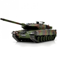 TORRO tank PRO 1/16 RC Leopard 2A6 kamufláž - Airsoft BB dym z hlavne TOR11706-NA