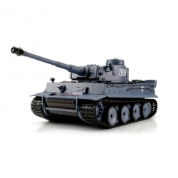 TORRO tank 1/16 RC TIGER Aj šedá kamufláž - BB Airsoft+IR TOR13316-GY