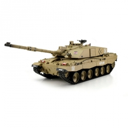 TORRO tank 1/16 RC CHALLENGER 2 piesočný kamufláž - BB Airsoft+IR (kovové pásy) TOR14308-SN