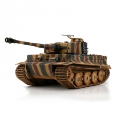 TORRO tank 1/16 RC Tiger Aj neskorá verzia viacfarebná kamufláž - IR TOR205224