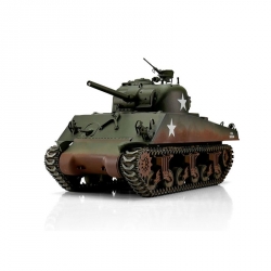 TORRO tank PRE 1/16 RC M4A3 Sherman 75mm zelená kamufláž - infra IR TOR400762