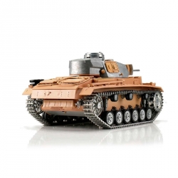 1:16 RC tank Panzer III s IR bojovým systémem (nelakovaný)