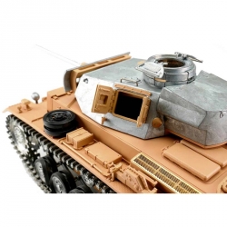 1:16 RC tank Panzer III s IR bojovým systémem (nelakovaný)