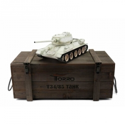 1:16 RC tank T-34/85 s IR bojovým systémem (zimní kamufláž)