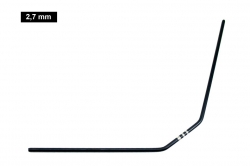 Ultimate 2,7mm zadný stabilizátor pre Mugen, Associated, Xray, 1 ks. UR1782-27